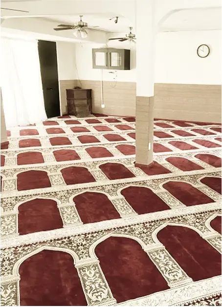 Praying room of masjid as sunnah
